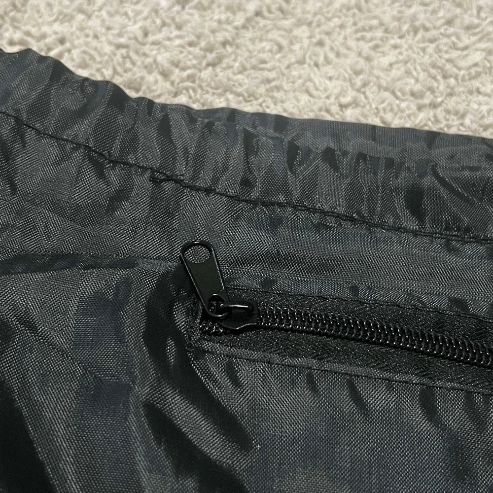 GoDaddy Black Drawstring Bag Backpack Travel Office Casual Nerd Website Tech EUC
